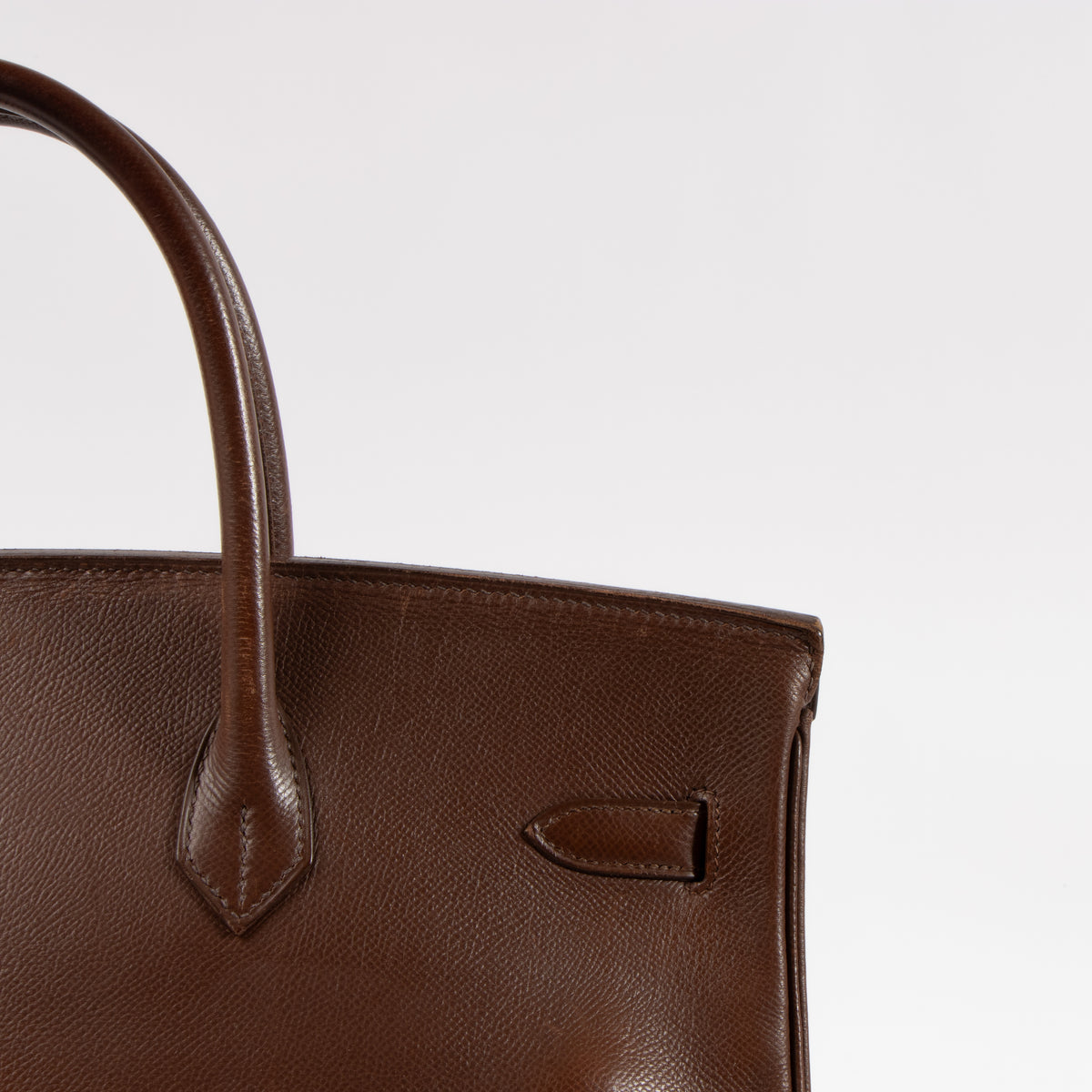 Hermes Birkin 40 Noisette Courchevel GHW
