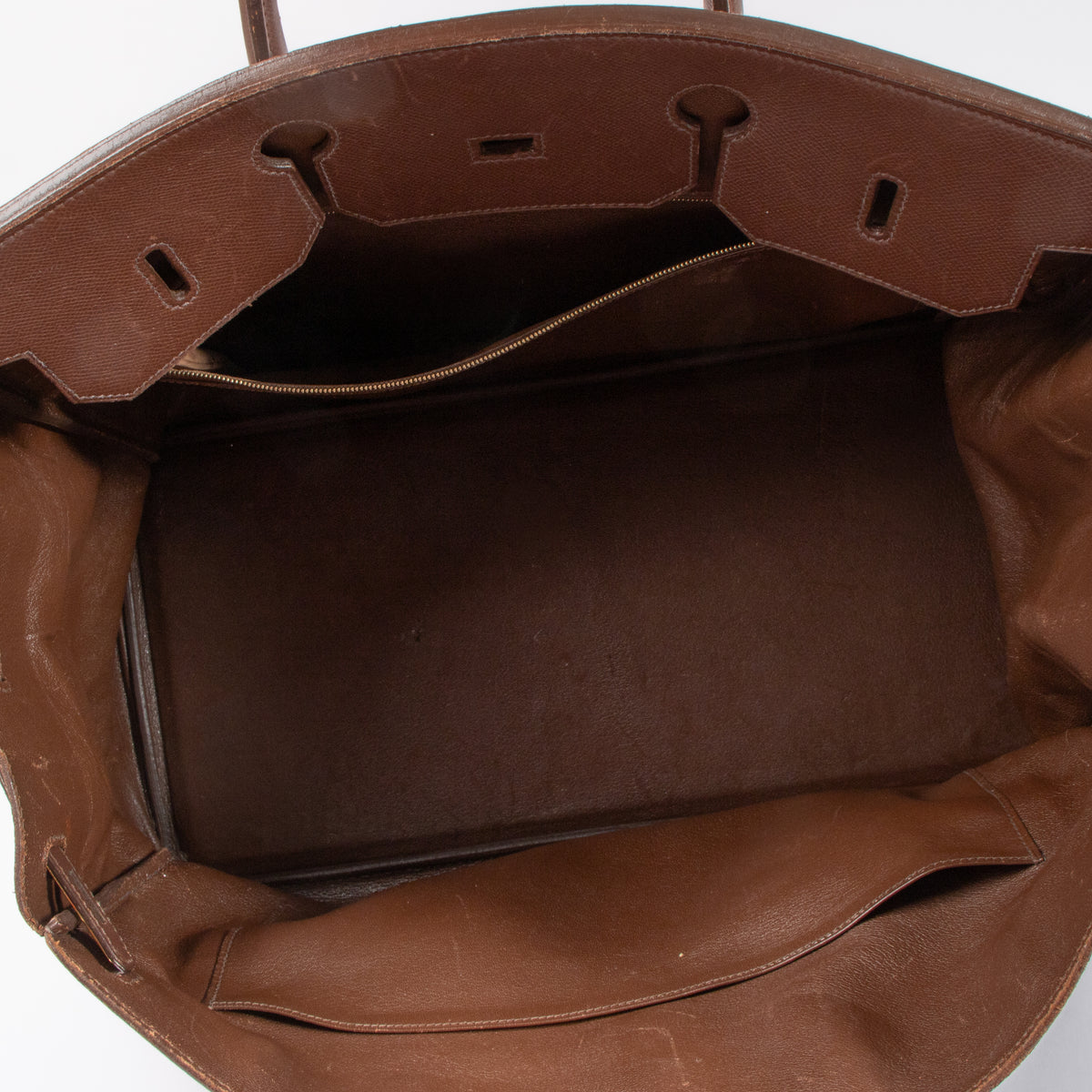 Hermes Birkin 40 Noisette Courchevel GHW