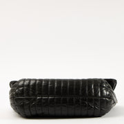 Shop this authentic Lanvin Black Quilted Leather Small Happy Flap Bag pre-loved on labellov.com