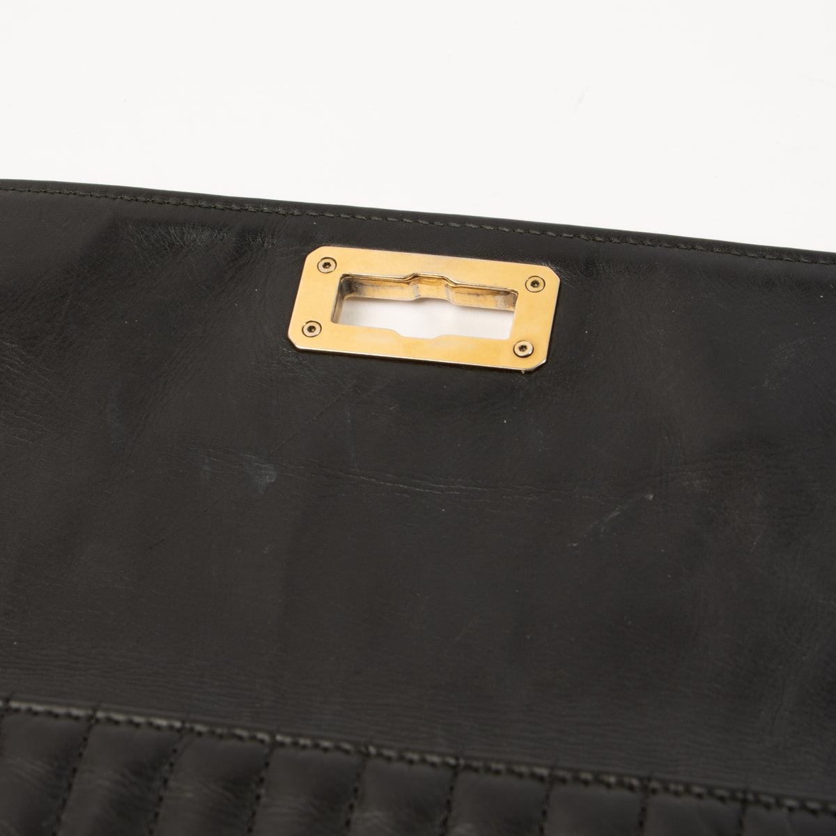 Shop this authentic Lanvin Black Quilted Leather Small Happy Flap Bag pre-loved on labellov.com