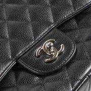 Shop the authentic Chanel Black Caviar Large/Jumbo Classic Handbag on Labellov.com !