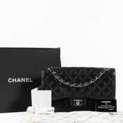 Shop the authentic Chanel Black Caviar Large/Jumbo Classic Handbag on Labellov.com !