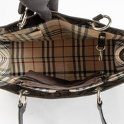 Shop the authentic Burberry Black Logo Canvas Large Tote Bag on Labellov.com !