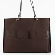 Shop the authentic Burberry Black Logo Canvas Large Tote Bag on Labellov.com !