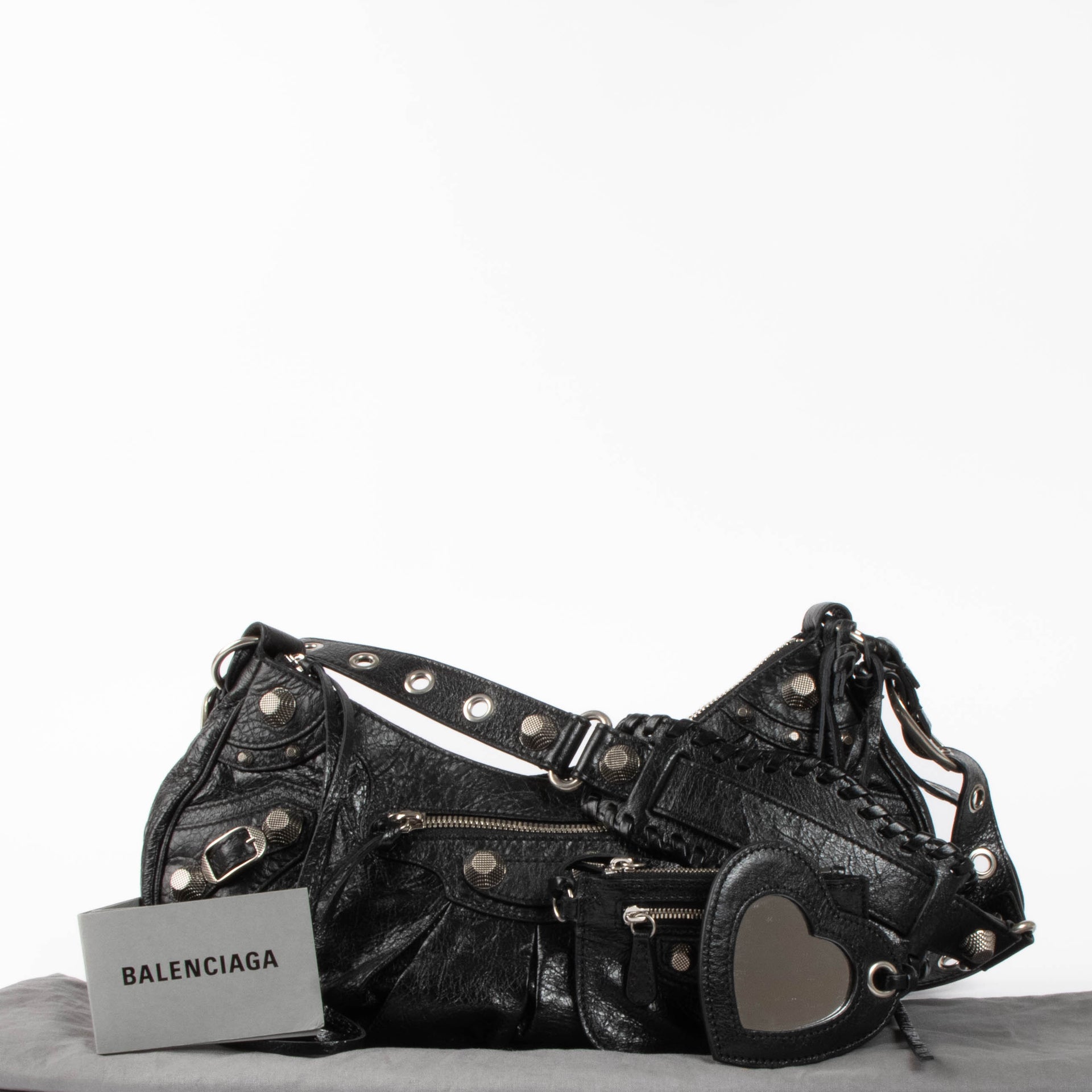 Shop this authentic Balenciaga Black Arena Le Cagole Small Bag pre-loved on Labellov.com 