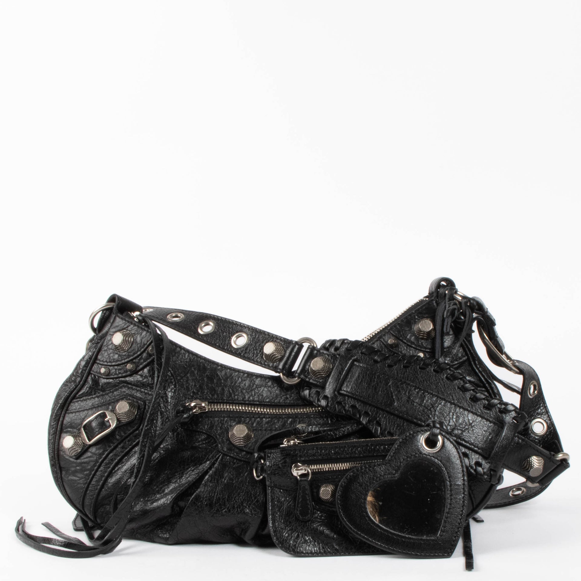 Shop this authentic Balenciaga Black Arena Le Cagole Small Bag pre-loved on Labellov.com 