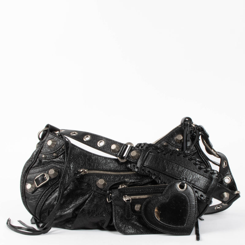 Shop this authentic Balenciaga Black Arena Le Cagole Small Bag pre-loved on Labellov.com 
