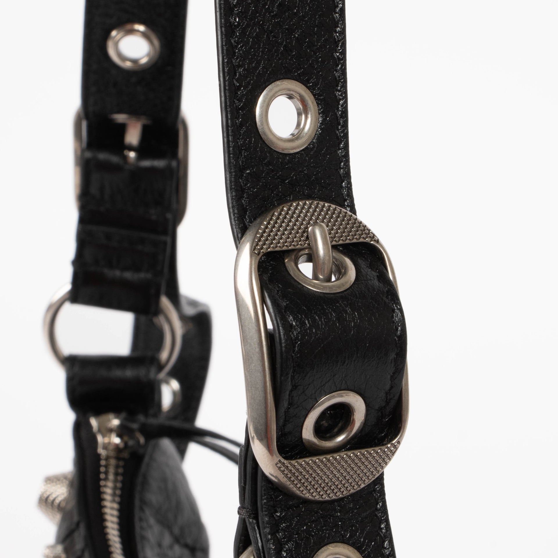 Shop this authentic Balenciaga Black Arena Le Cagole Small Bag pre-loved on Labellov.com 