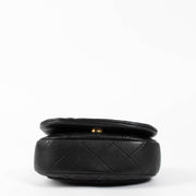 Shop this authentic Chanel Black Micro Round Bag pre-loved on Labellov.com