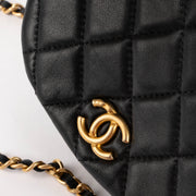 Shop this authentic Chanel Black Micro Round Bag pre-loved on Labellov.com