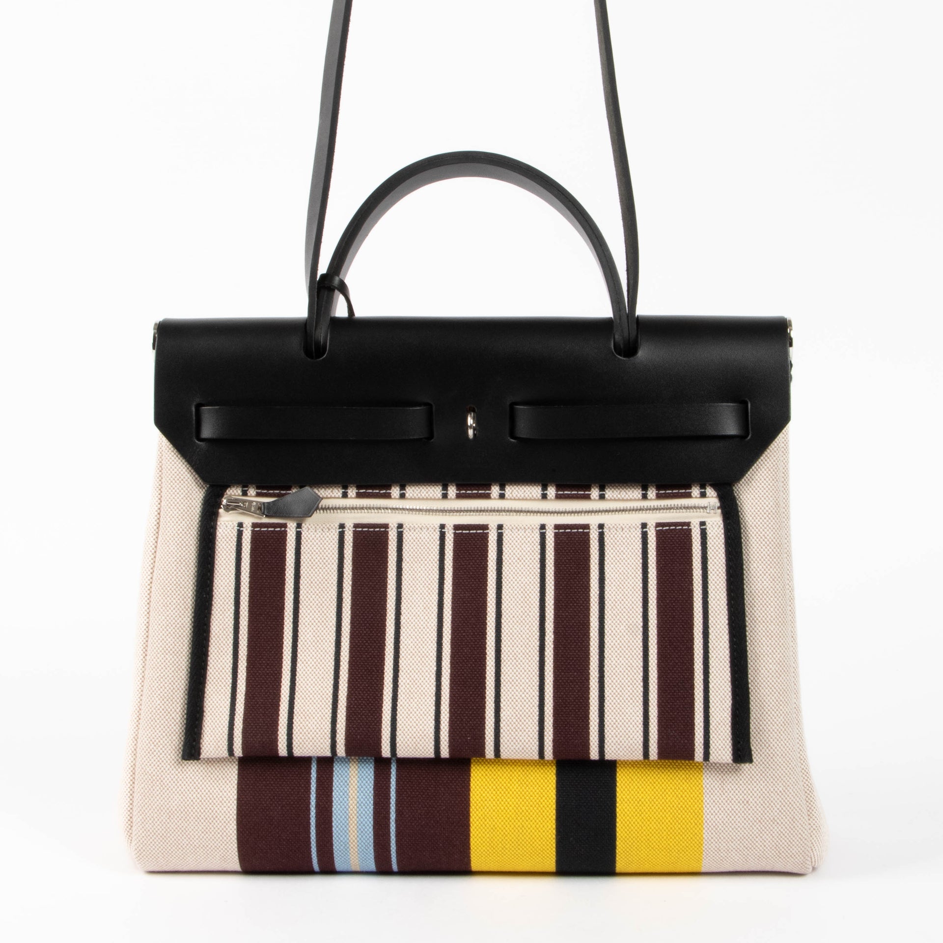 Hermes Herbag Zip 31 Rauyures d'Equipage PHW