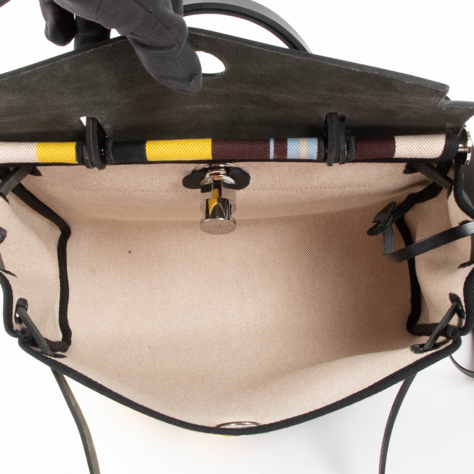 Hermes Herbag Zip 31 Rauyures d'Equipage PHW
