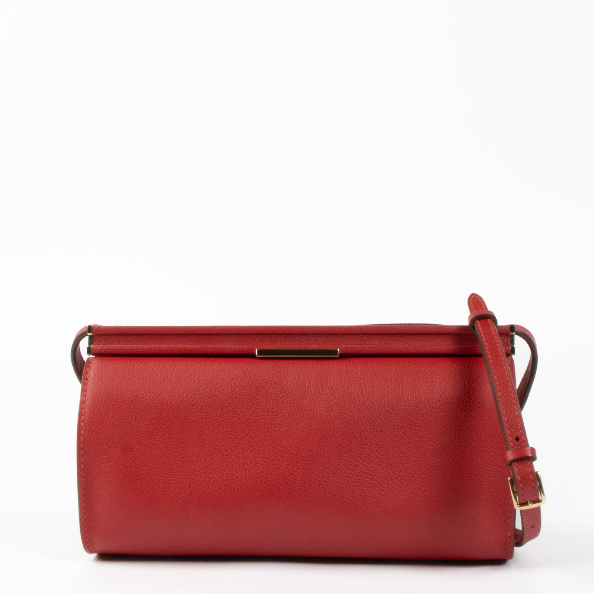 Hermes Clic H 21 Rouge Piment Evercolor GHW