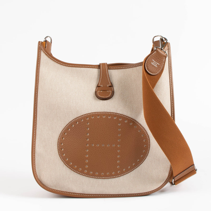 Hermes Evelyne III 29 Canvas/Clemence PHW