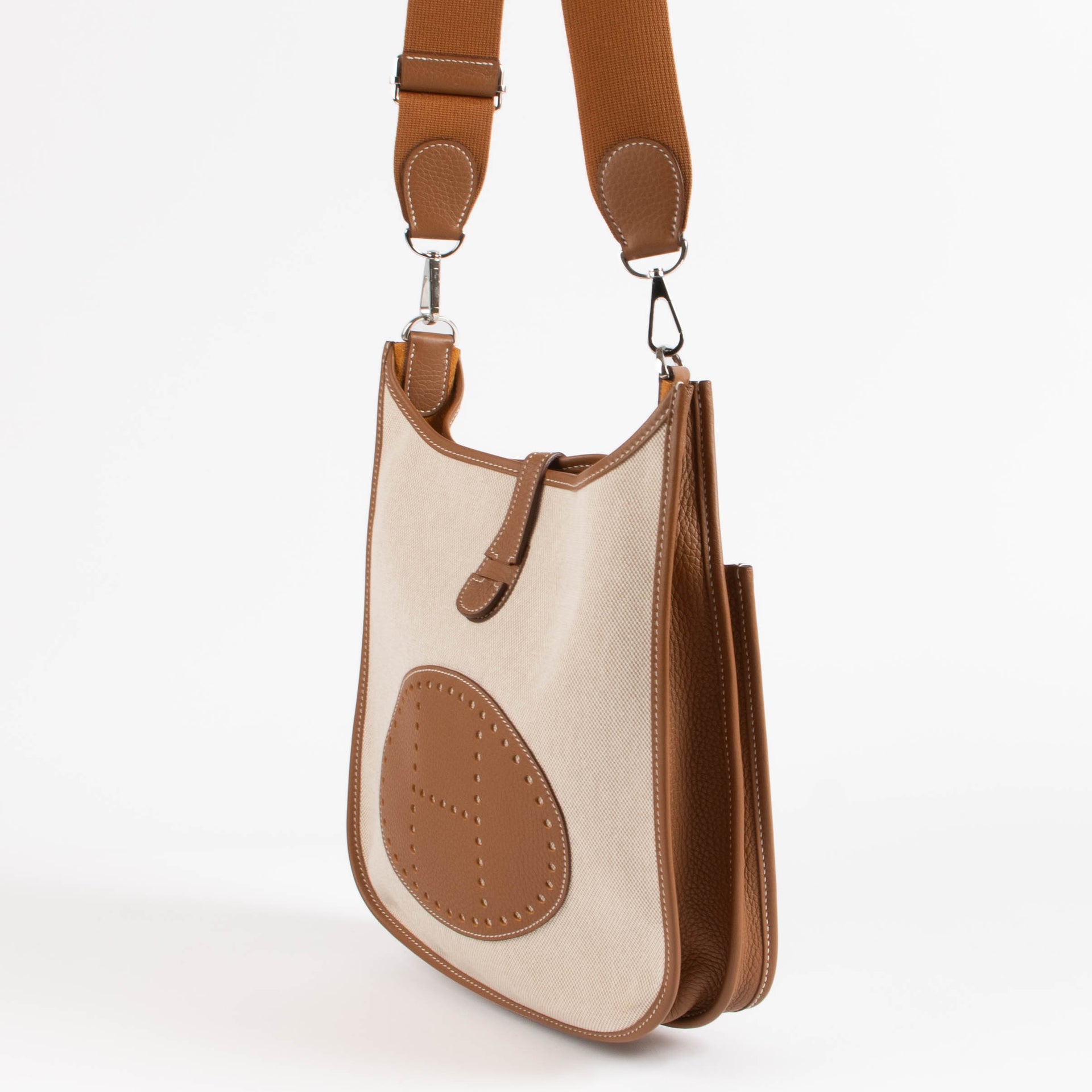 Hermes Evelyne III 29 Canvas/Clemence PHW