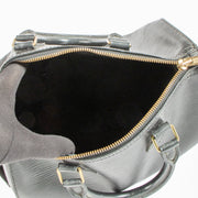 Shop the authentic Louis Vuitton Black Epi Speedy 25 Bag on Labellov.com !