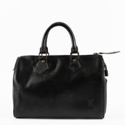 Shop the authentic Louis Vuitton Black Epi Speedy 25 Bag on Labellov.com !