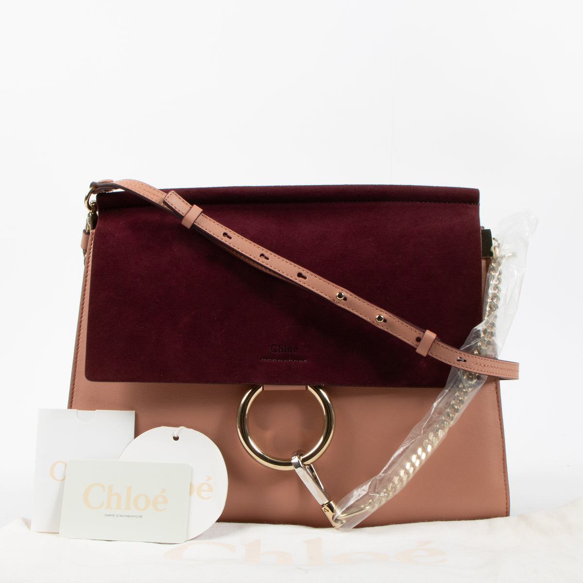 Shop the authentic Chloé Multicolor Medium Faye Bag second hand on Labellov.com!