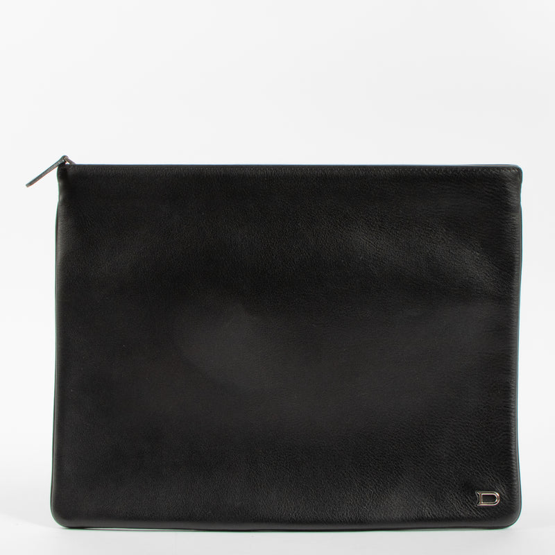 Shop the authentic Delvaux Black Allure XL Pochette Clutch second hand on Labellov.com!
