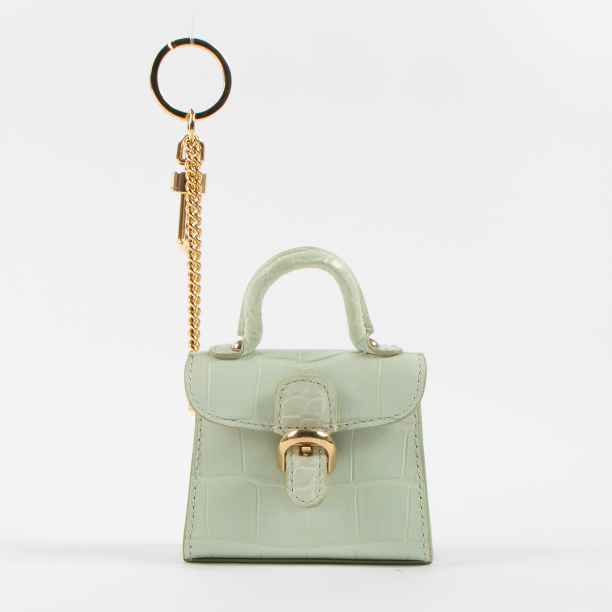 Shop the authentic Delvaux Amande Matte Alligator Brillant Charms second hand on Labellov.com!