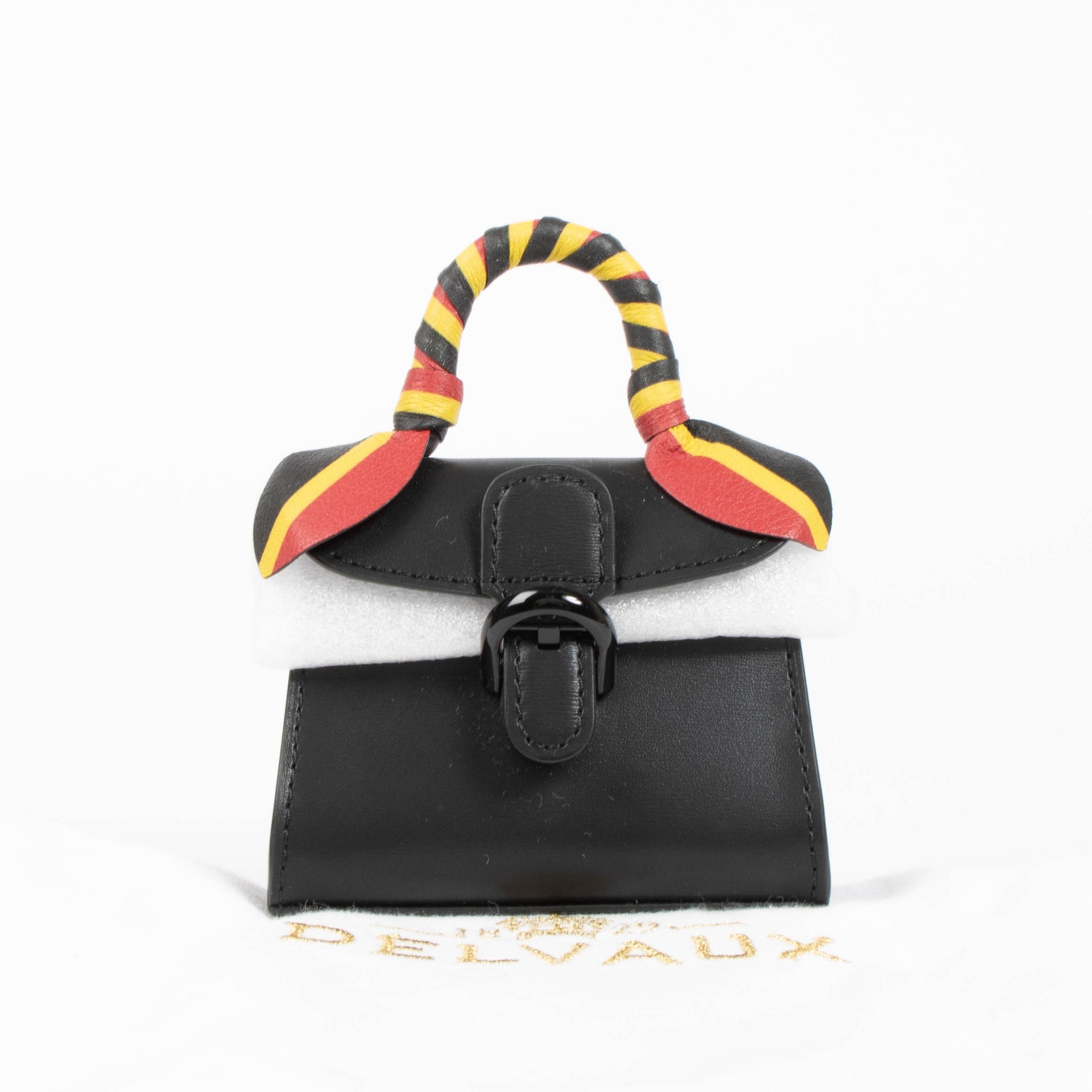 Delvaux Black Box Calf Belgitude Brillant Charms