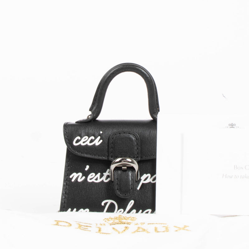 Delvaux Black Brillant L'Humour Charms
