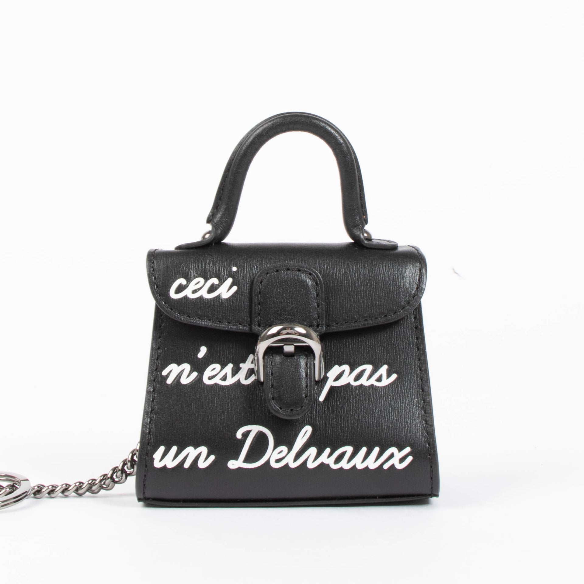 Delvaux Black Brillant L'Humour Charms