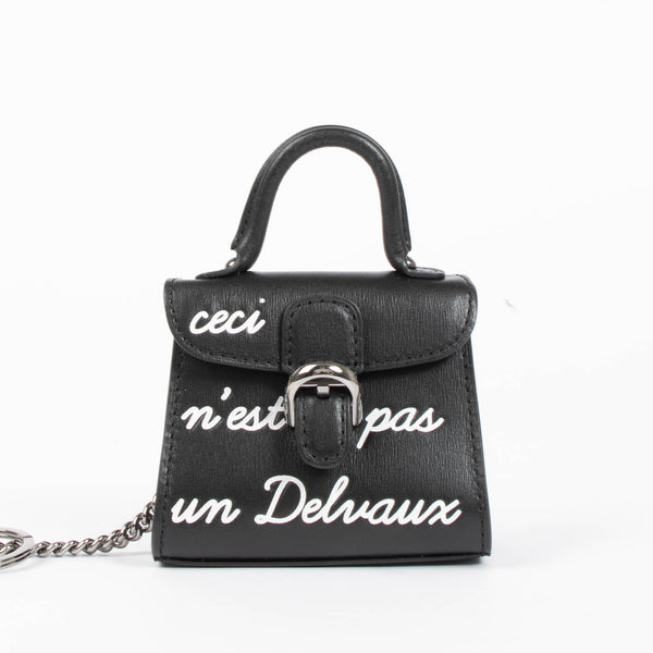 Delvaux Black Brillant L'Humour Charms – Labellov