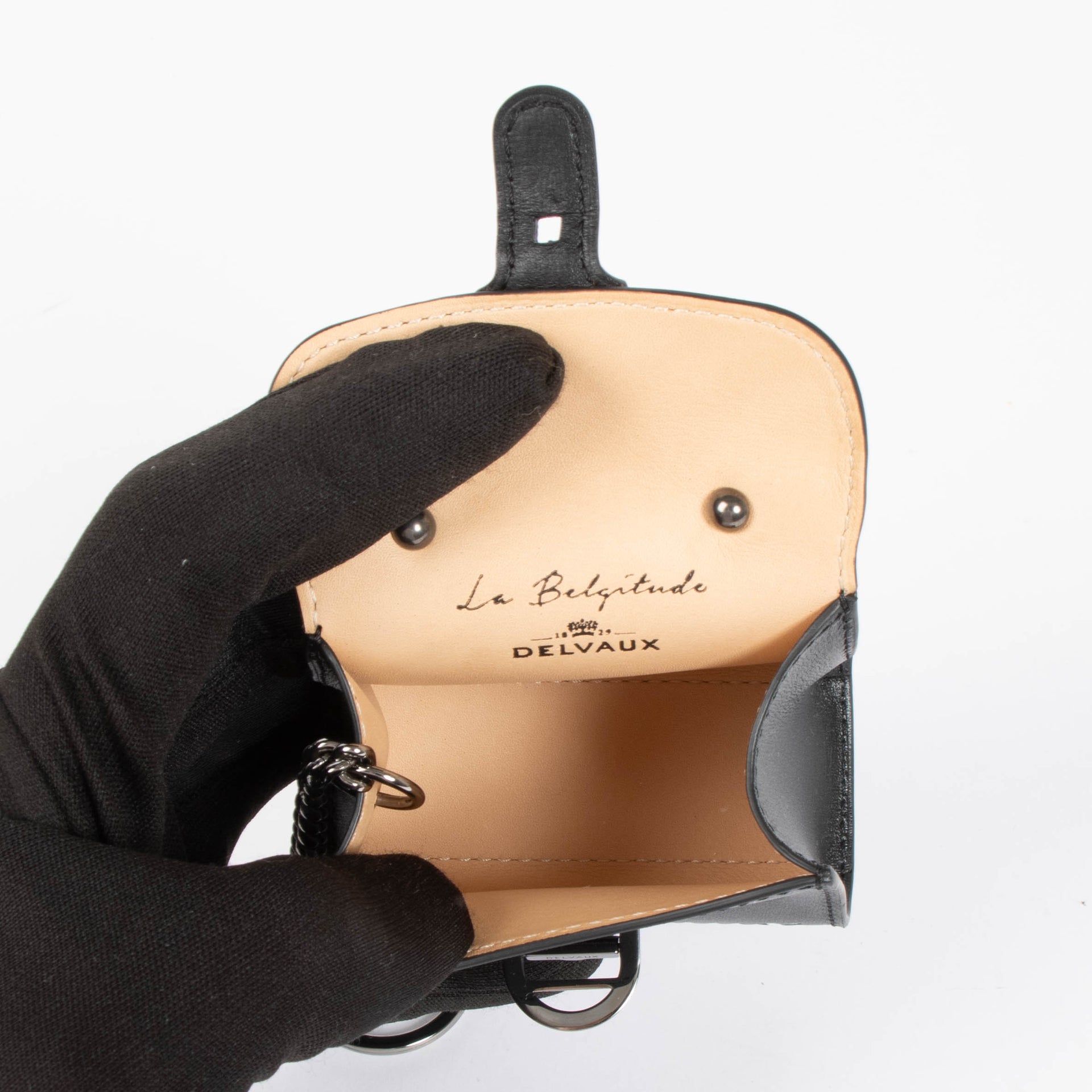 Delvaux Black Brillant L'Humour Charms