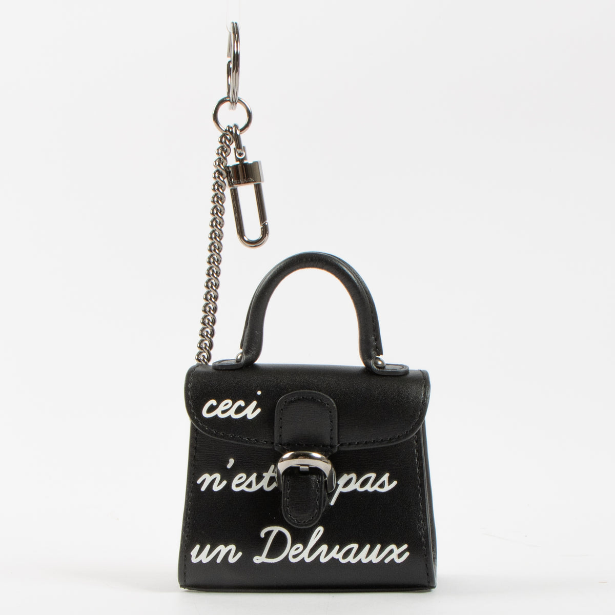Shop the authentic Delvaux Black L'Humour Brillant Charm second hand on Labellov.com!
