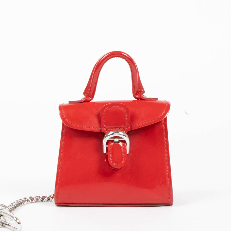 Delvaux Red Vernis Brillant Charms