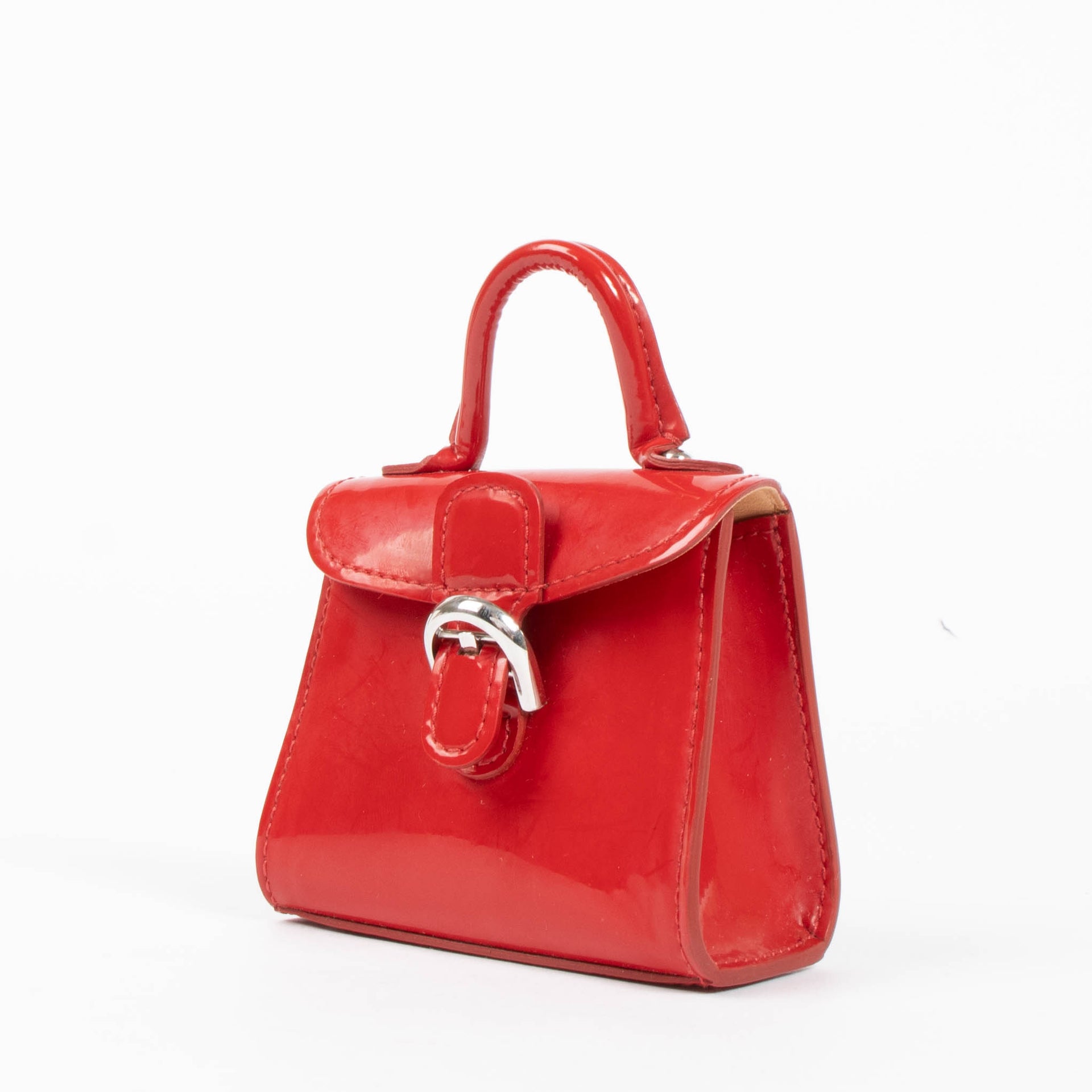 Delvaux Red Vernis Brillant Charms