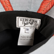 Shop the authentic Hermes Blue Fleurs Savana Bucket Hat second hand on Labellov.com!
