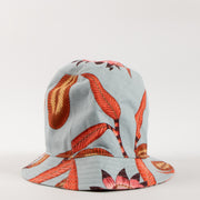 Shop the authentic Hermes Blue Fleurs Savana Bucket Hat second hand on Labellov.com!
