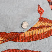 Shop the authentic Hermes Blue Fleurs Savana Bucket Hat second hand on Labellov.com!