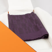 Shop the authentic Hermes Purple Silk/Wool Blend Facinnee Grand H Scarf second hand on Labellov.com!