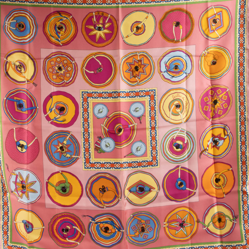 Hermès Belle de Mexique Carré 90 Scarf