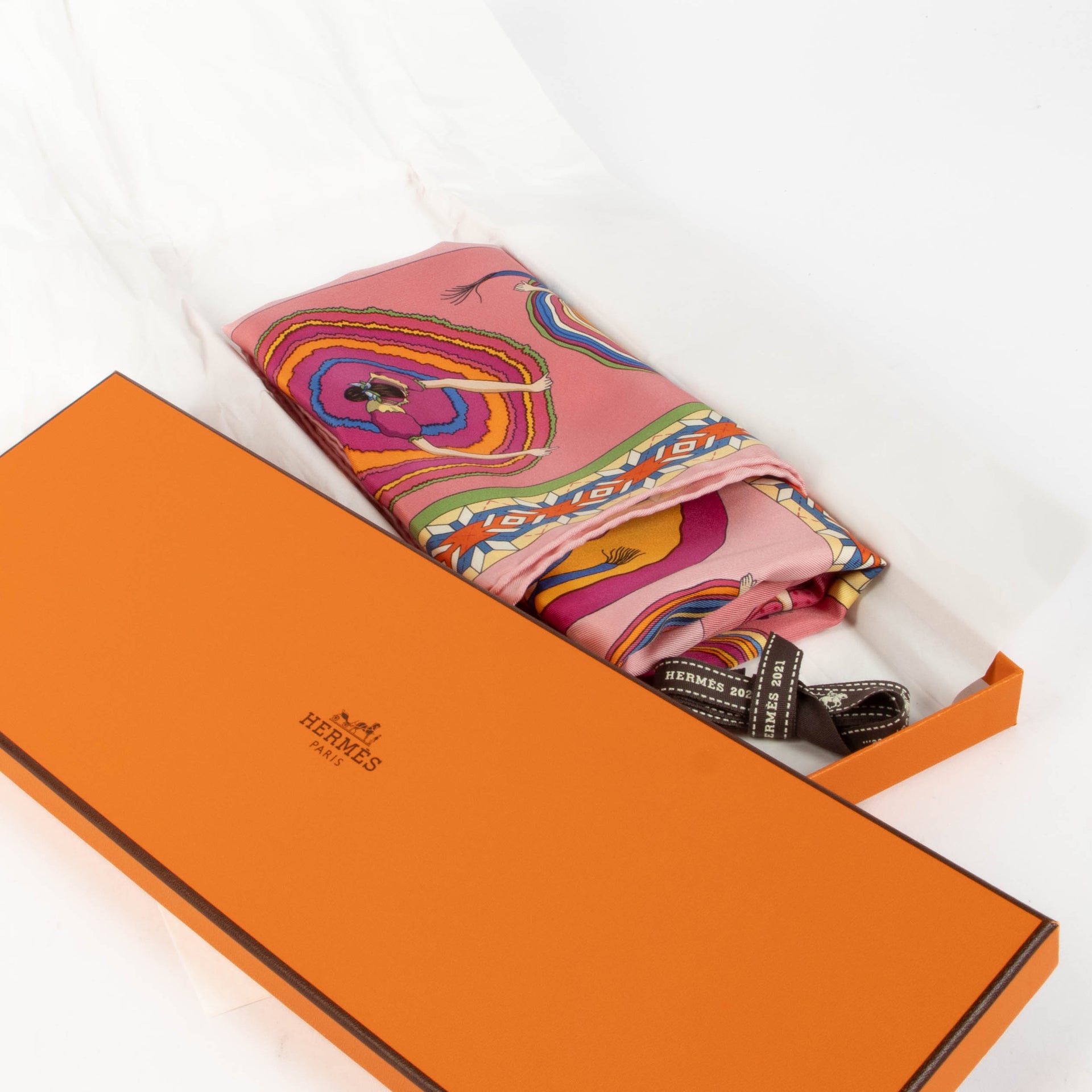 Hermès Belle de Mexique Carré 90 Scarf