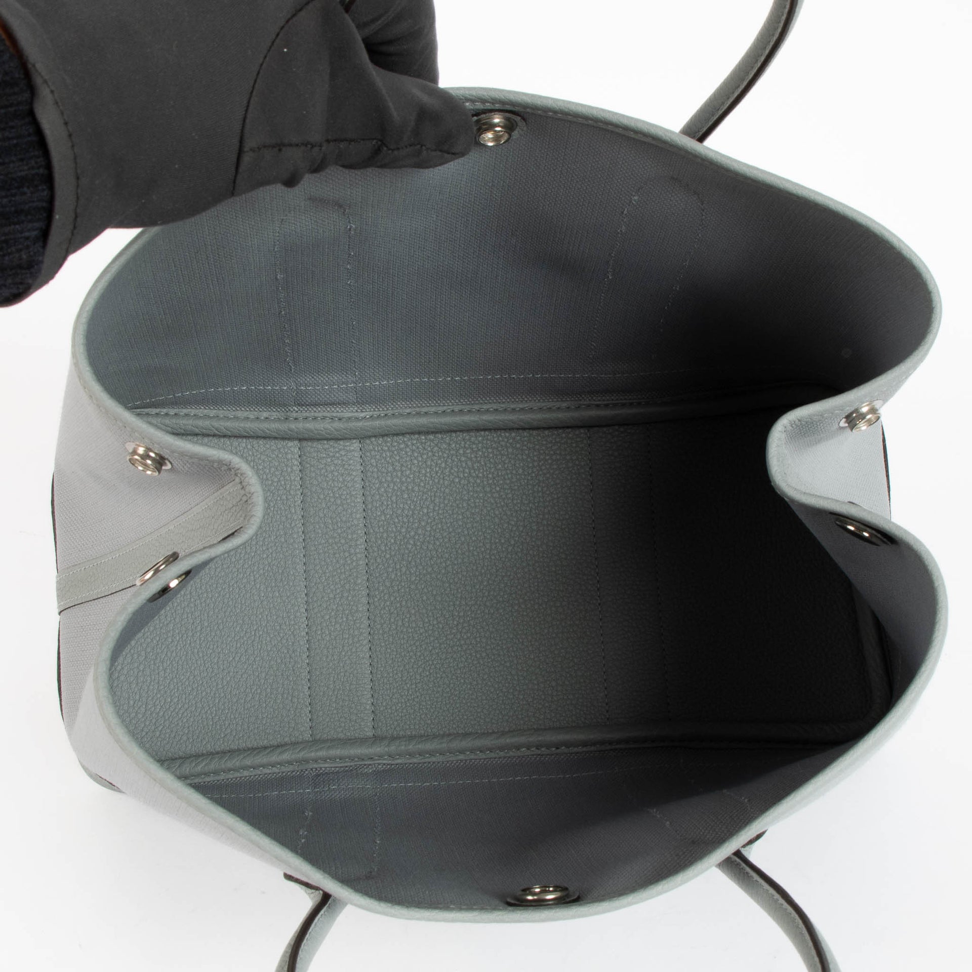 Shop the authentic Hermes Gris Pantin Garden Party 30 brand-new on Labellov.com