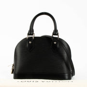 Shop authentic Louis Vuitton Black Epi Alma BB Bag on Labellov.com.