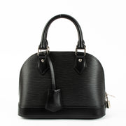 Shop authentic Louis Vuitton Black Epi Alma BB Bag on Labellov.com.