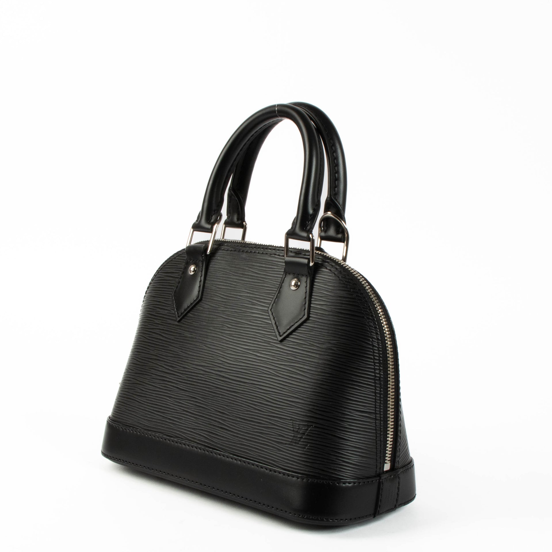 Shop authentic Louis Vuitton Black Epi Alma BB Bag on Labellov.com.