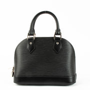 Shop authentic Louis Vuitton Black Epi Alma BB Bag on Labellov.com.