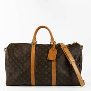 Shop authentic Louis Vuitton Monogram Keepall 50 Bag on Labellov.com.