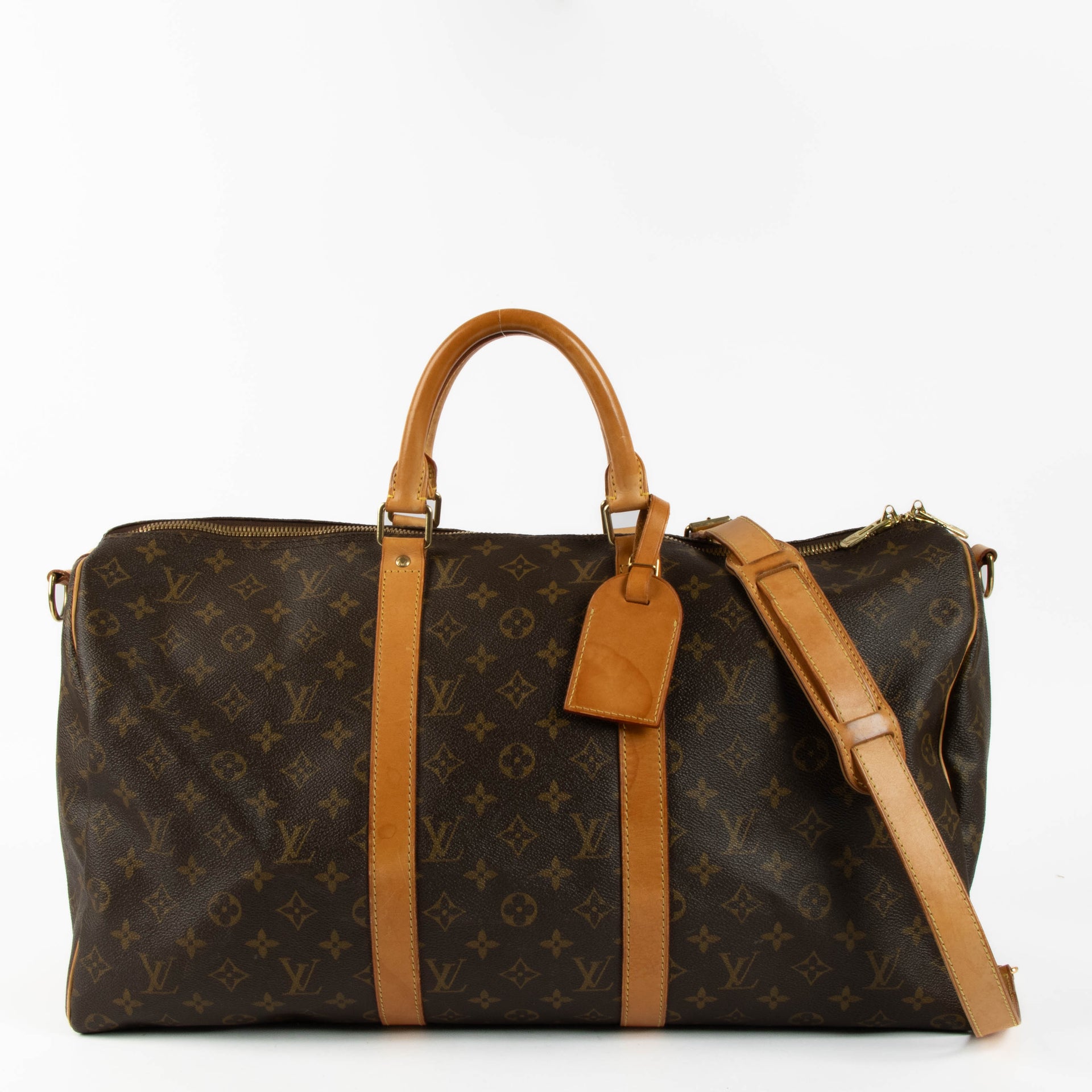 Shop authentic Louis Vuitton Monogram Keepall 50 Bag on Labellov.com.