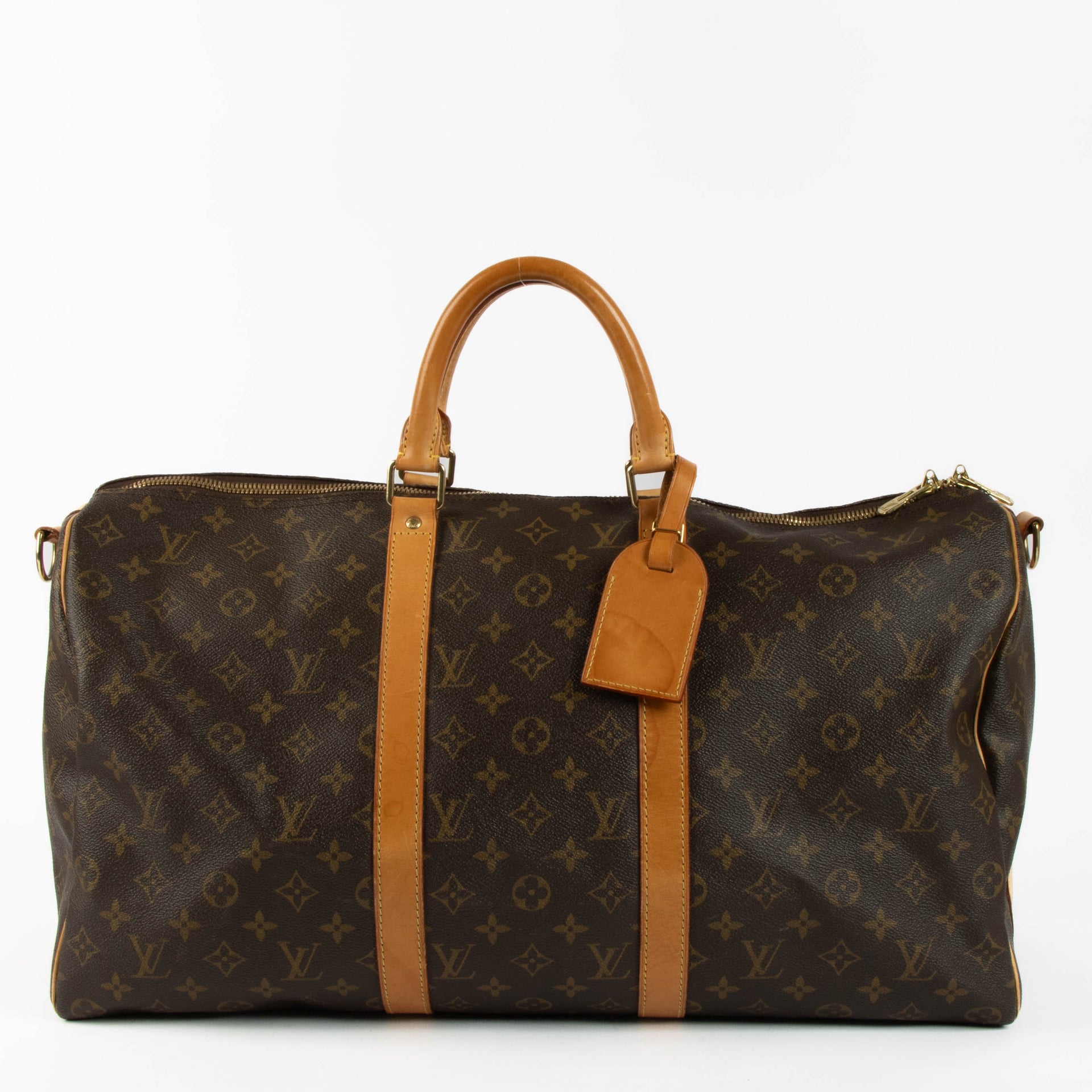 Shop authentic Louis Vuitton Monogram Keepall 50 Bag on Labellov.com.