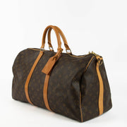 Shop authentic Louis Vuitton Monogram Keepall 50 Bag on Labellov.com.
