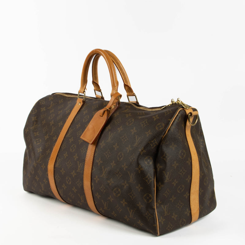 Shop authentic Louis Vuitton Monogram Keepall 50 Bag on Labellov.com.