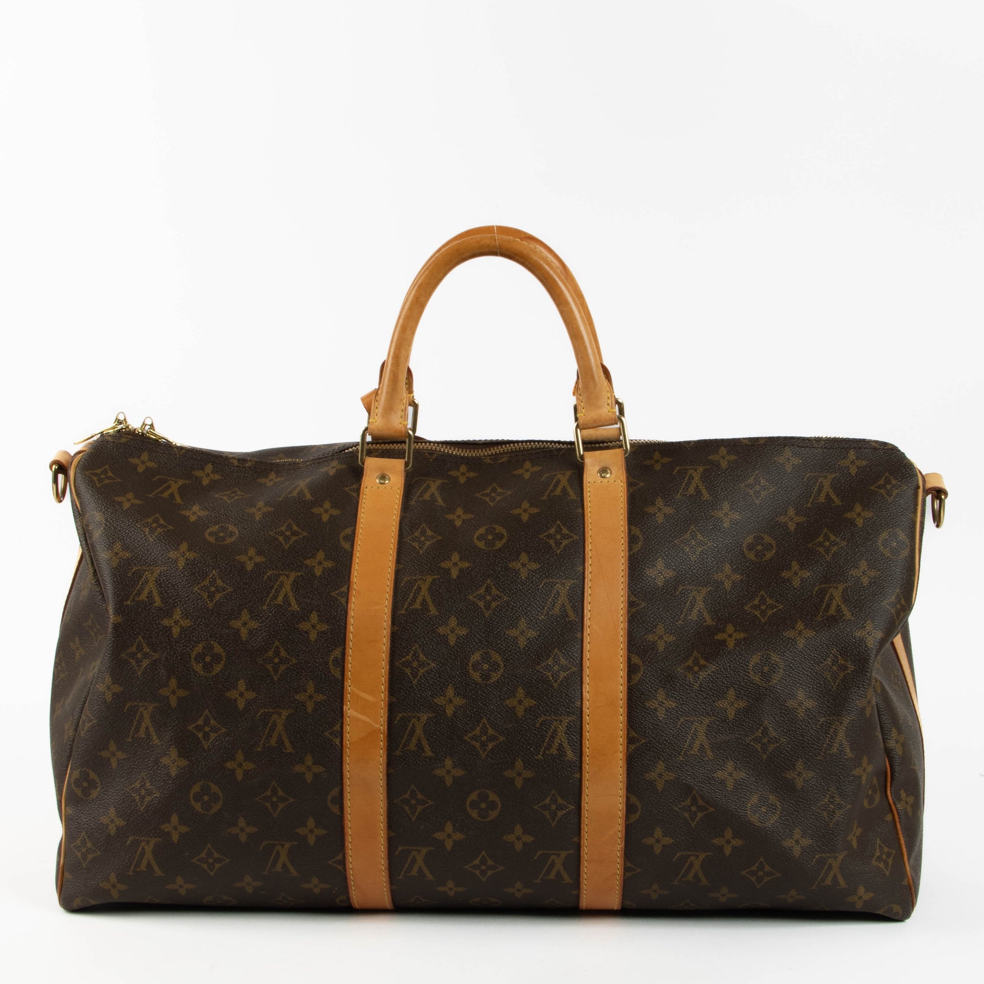 Shop authentic Louis Vuitton Monogram Keepall 50 Bag on Labellov.com.