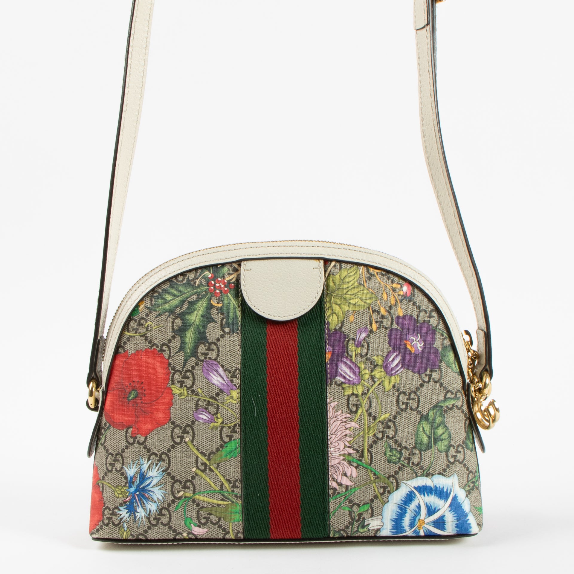 Shop the authentic Gucci GG Flora Ophedia Crossbody Bag second hand on Labellov.com!